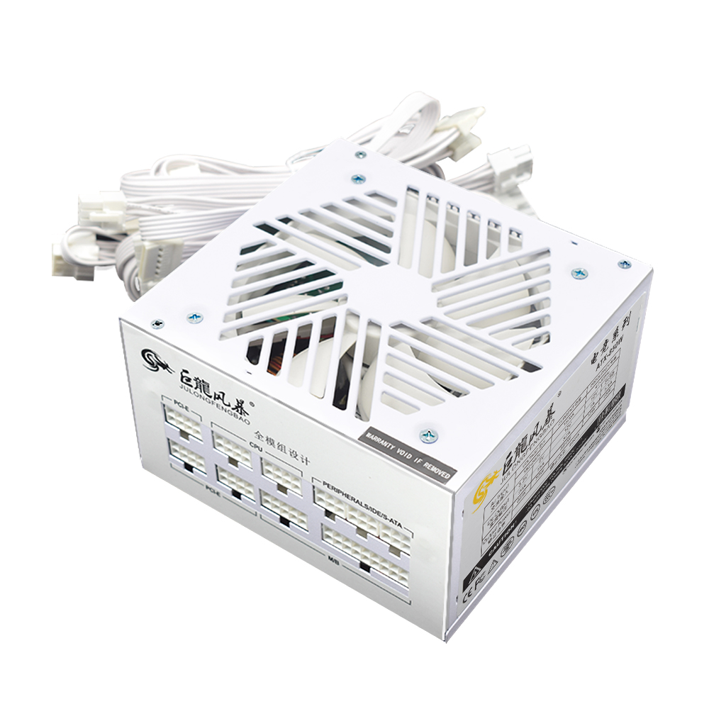 JULONGFENGBAO 110-240V Game Fo - 1000W White Modular Power Supply recension och pris
