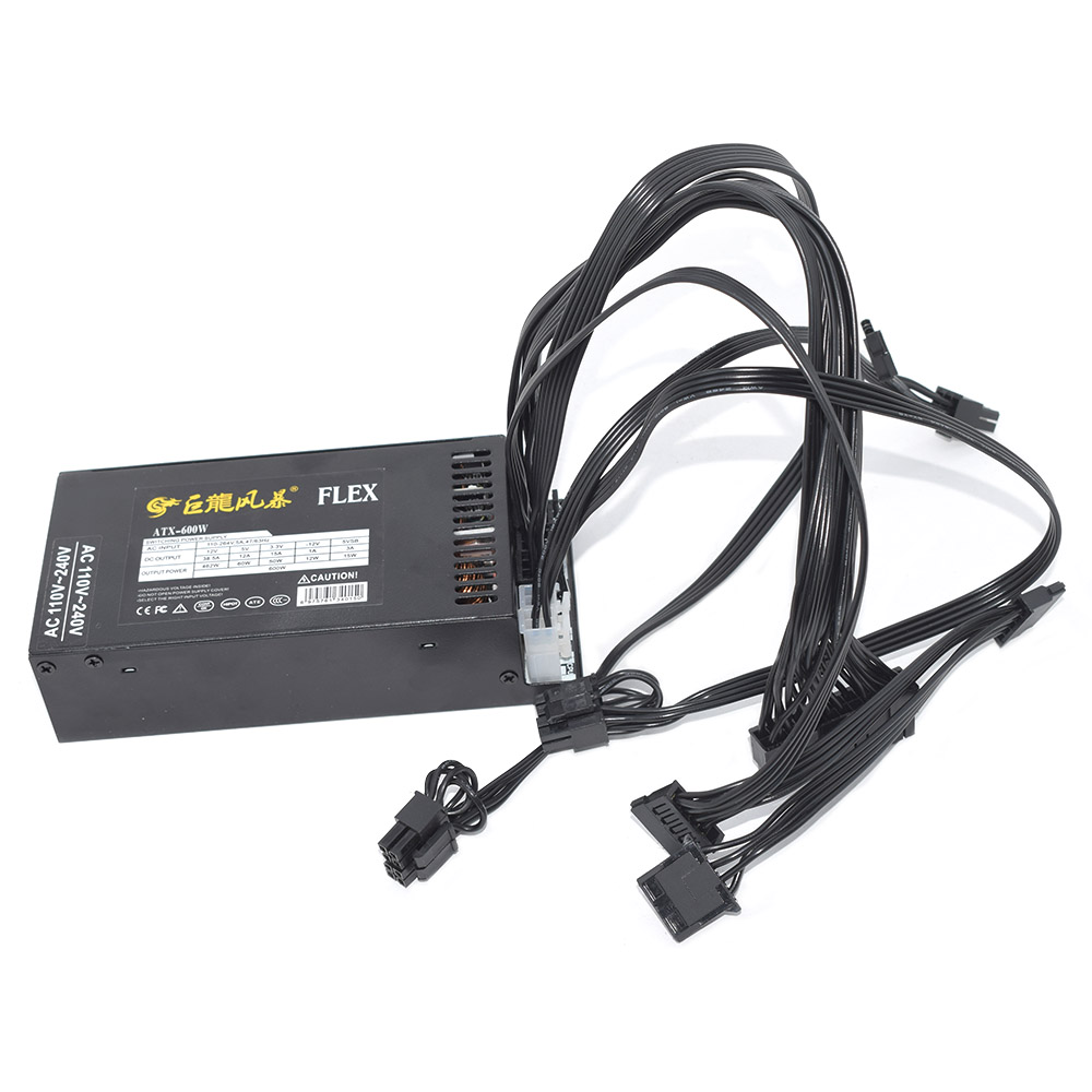 JULONGFENGBAO Full Modular 110 - Flex Atx Power Supply 600W 1U recension och pris