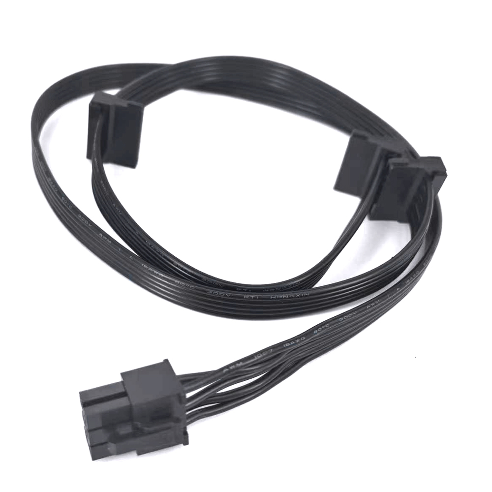 6PIN PCIE TO 3*SATA Molex IDE  - Sfx Modular Power Supply 850W Gold recension och pris