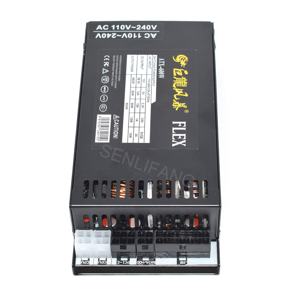 Full Modular 1U Mini Flex ATX  - Flex Atx Power Supply 600W 1U recension och pris